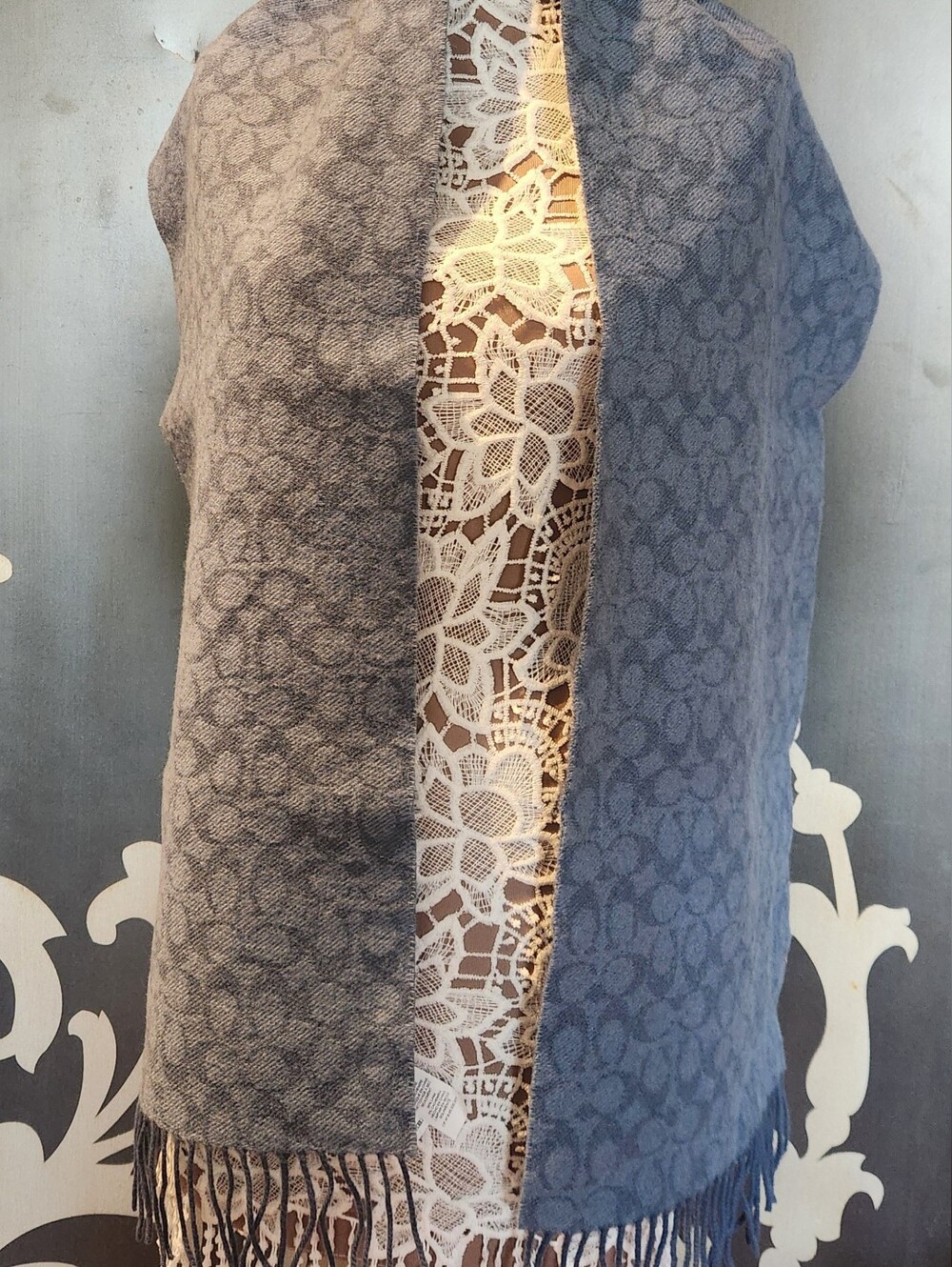 Coach Logo Scarf